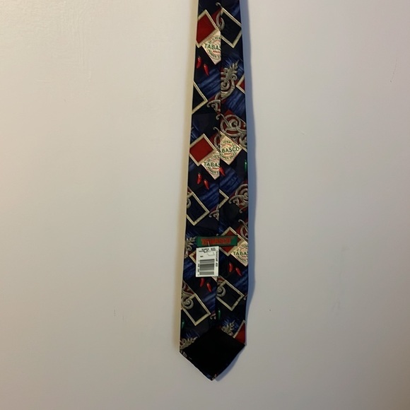 Tabasco Silk Tie Made in USA New With Tags - Picture 15 of 16